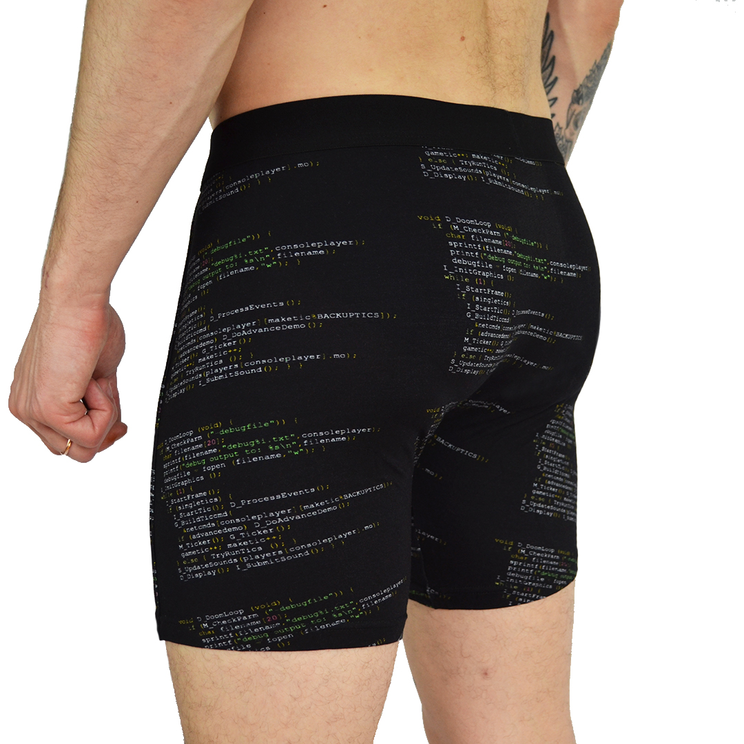 Mens Underwear Cute Cat Skull Boys Boxer Brief