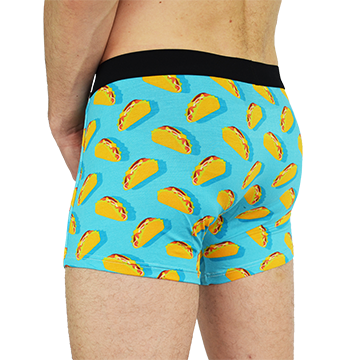 Men's Trunks in Raining Tacos