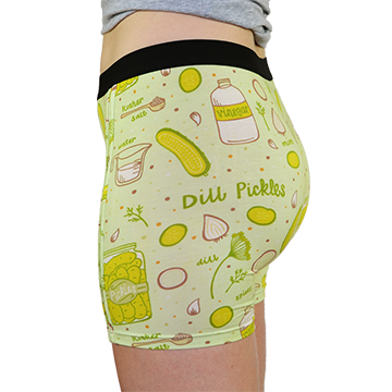 Women's Boxer Briefs in Pickle Recipe