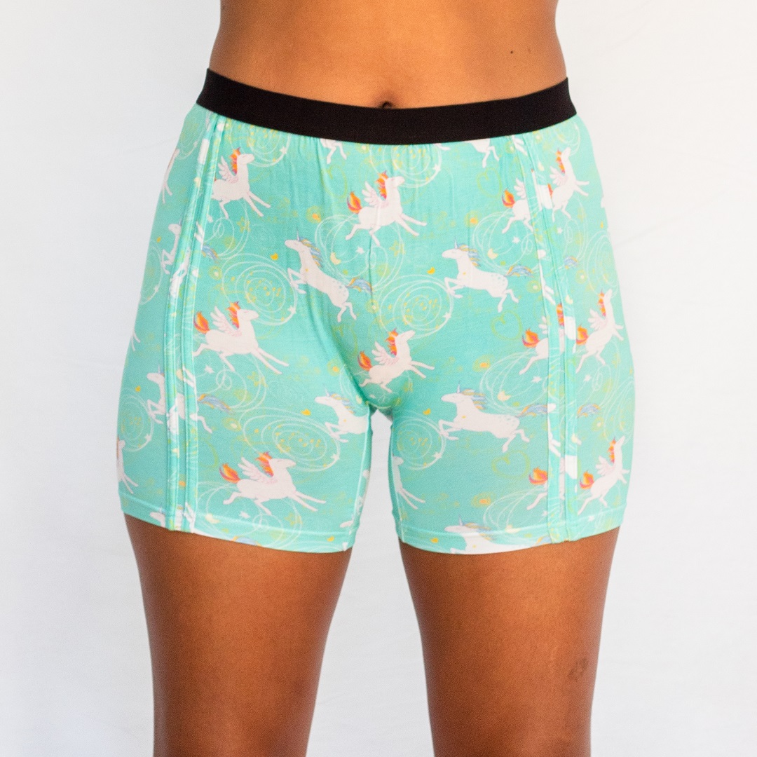 ladies boxing shorts